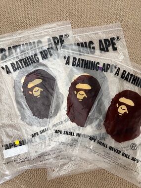 5 bape zipbag